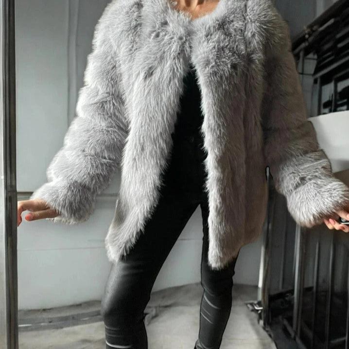 Faux Fur Jacket