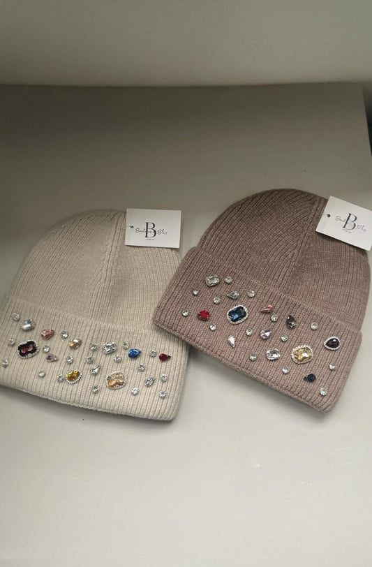 Jewelled Beanie Hats